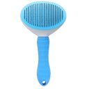 Pet Grooming Tool: Self-Cleaning Hair Remover Comb Easy Use