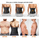 Men's Neoprene Waist Trainer Belt for Weight Loss