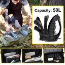 50L/35L/25L Tactical Backpack Men's Travel Large Capacity Rucksacks Men Waterproof Outdoor Sports Multi-functional Bags