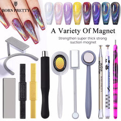 9D Cat Eye Magnetic Nail Tool for Stunning UV Gel Art