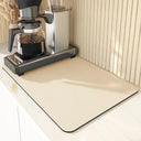 VIKAMA Solid Color Diatomaceous Earth Drying Mat Non-slip