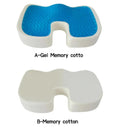 Gel Memory Foam U-Shaped Seat Cushion for Pain Relief Comfort