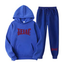 Fashion Print Men's Hoodie Set Comfortable Oversized Style