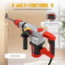 2200W Rotary Hammer Drill Electric Concrete Breaker Tool