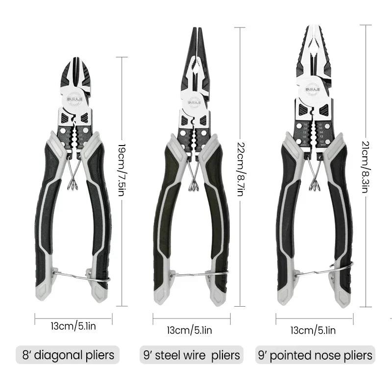 AIRAJ Professional Diagonal Pliers Wire Cutters - Anti-Slip & Durable  ourlum.com   