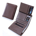 Men's Wallet Genuine Leather Wallets For Men RFID Coin Purse