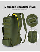 Multifunctional Fishing Backpack Tackle Bag with Rod Holders