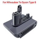 18V Battery Adapter For Dyson Vacuums Fits Makita Dewalt Milwaukee