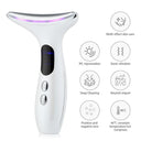 EMS Microcurrent Face Neck Beauty Device LED Photon Firming Rejuvenation Anti Wrinkle Thin Double Chin Skin Care Facial Massager  ourlum.com   