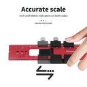 Woodworking Precision Ruler: Aluminum Layout Tool for Accurate Measurements  ourlum.com   