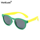 YouthFlex Polarized Sunglasses for Kids-Flexible Silicone Frame-UV400 Protection-Fashionable Shades-Eyewear for Boys and Girls  ourlum.com green yellow 1  