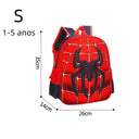 Spider King 3D Kids Backpack - Durable and Stylish Design!  ourlum.com Full Red S  