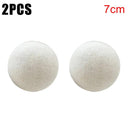 Wool Dryer Balls: Eco-Friendly Laundry Softener & Time Saver  ourlum.com 7cm-2pcs CHINA 