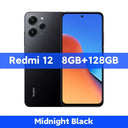 Xiaomi Redmi 12 Global Version 128GB / 256GB ROM MediaTek Helio G88 6.79" FHD+ DotDisplay 50MP Triple Camera 5000mAh Battery  ourlum.com 8GB 128GB Black CHINA Official Standard