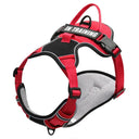 Adjustable Nylon Dog Harness with Reflective Vest: Comfortable & Secure Fit  ourlum.com 05 XL 