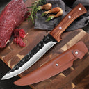 Japanese Forged Boning Knife - Versatile Chef Tool for BBQ