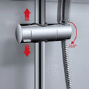 Adjustable Chrome Shower Head Holder Bracket for Easy Shower Experience  ourlum.com   