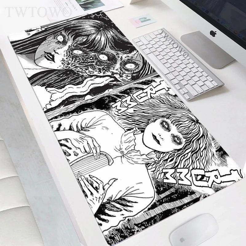 Junji Ito Custom Gaming Mouse Mat: Precision and Comfort  ourlum.com 3 Size 800x300x2 mm 