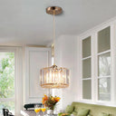 Glass Led Pendant Light Modern Ceiling Lamp Adjustable Fixture