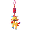 Baby Sensory Hanging Rattles Plush Animals Teether Toy for Babies  ourlum.com Fawn 562  