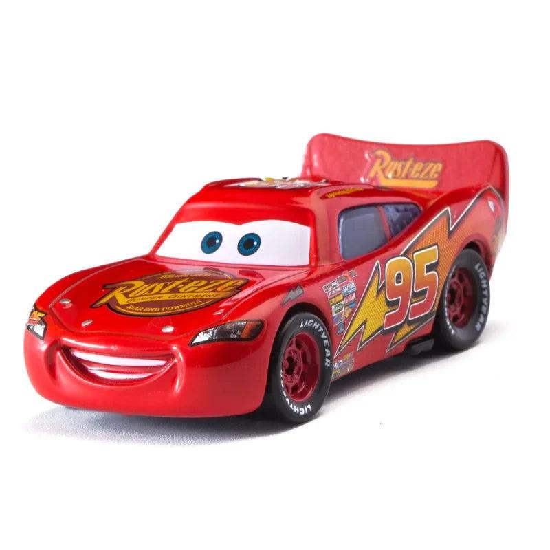 Lightning Mcqueen Diecast Model Car: Realistic Metal Toy for Children, Disney Cars Collectible  ourlum.com   