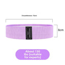 Versatile Elastic Resistance Bands for Women's Hips and Squats