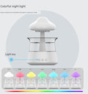 300ml Desktop Humidifier USB Cloud Rain Diffuser Night Light