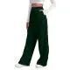 Women’s Drawstring Sweatpants Wide Straight Leg Casual Pants