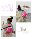 Shark Toddler Dinosaur Cartoon School Bag for Kids 2-3 Years