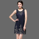 Elegant Plus Size Sleeveless Dress for Chic Confidence