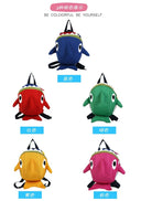 Shark Toddler Dinosaur Cartoon School Bag for Kids 2-3 Years