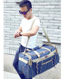 Satchel Men's Extra Large Overseas Luggage Bag for Travel