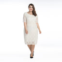 Lace Party Dress: Sophisticated Plus Size Fashion Choice