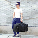 Satchel Men's Extra Large Overseas Luggage Bag for Travel