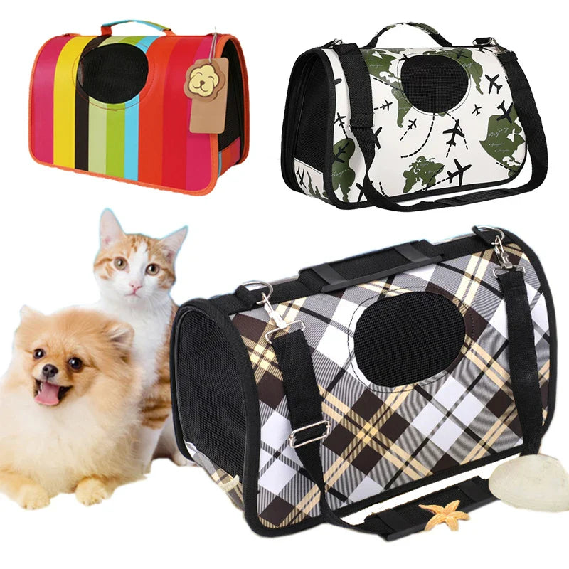 Breathable Dog Carrier for Small Pets: Portable Travel Bag for Cats & Dogs  ourlum.com   