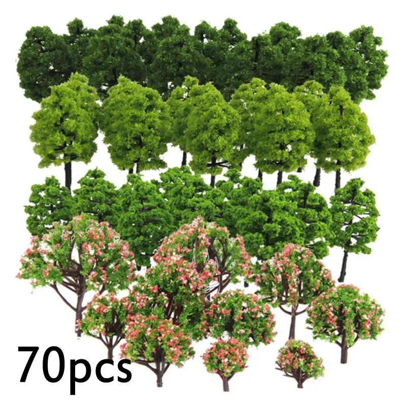 Miniature Model Train Trees for Lifelike Scenery and Playful Landscapes  ourlum.com   