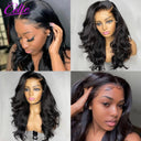 Body Wave Glueless Lace Front Wig - Celie 5x5 HD Hair