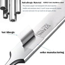 Professional Stainless Steel Blackhead Extractor Kit - Effective Solution for Clear Skin and Pore Cleansing  ourlum.com   