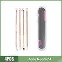 Flawless Skin Blackhead Removal Tool Set for Clear Complexion  ourlum.com 4PCS Gold Set  