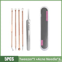 Flawless Skin Blackhead Removal Tool Set for Clear Complexion  ourlum.com 5PCS Gold Set 1  