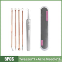 Flawless Skin Blackhead Removal Tool Set for Clear Complexion  ourlum.com 5PCS Gold Set 2  