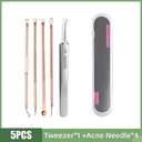 Flawless Skin Blackhead Removal Tool Set for Clear Complexion  ourlum.com 5PCS Gold Set 3  