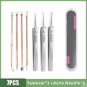 Flawless Skin Blackhead Removal Tool Set for Clear Complexion  ourlum.com 7PCS Gold Set  