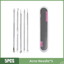 Flawless Skin Blackhead Removal Tool Set for Clear Complexion  ourlum.com 5PCS Set  