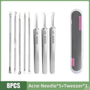 Flawless Skin Blackhead Removal Tool Set for Clear Complexion  ourlum.com 8PCS Set  