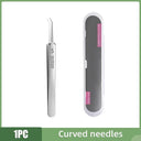 Flawless Skin Blackhead Removal Tool Set for Clear Complexion  ourlum.com 1PC Curved needles  