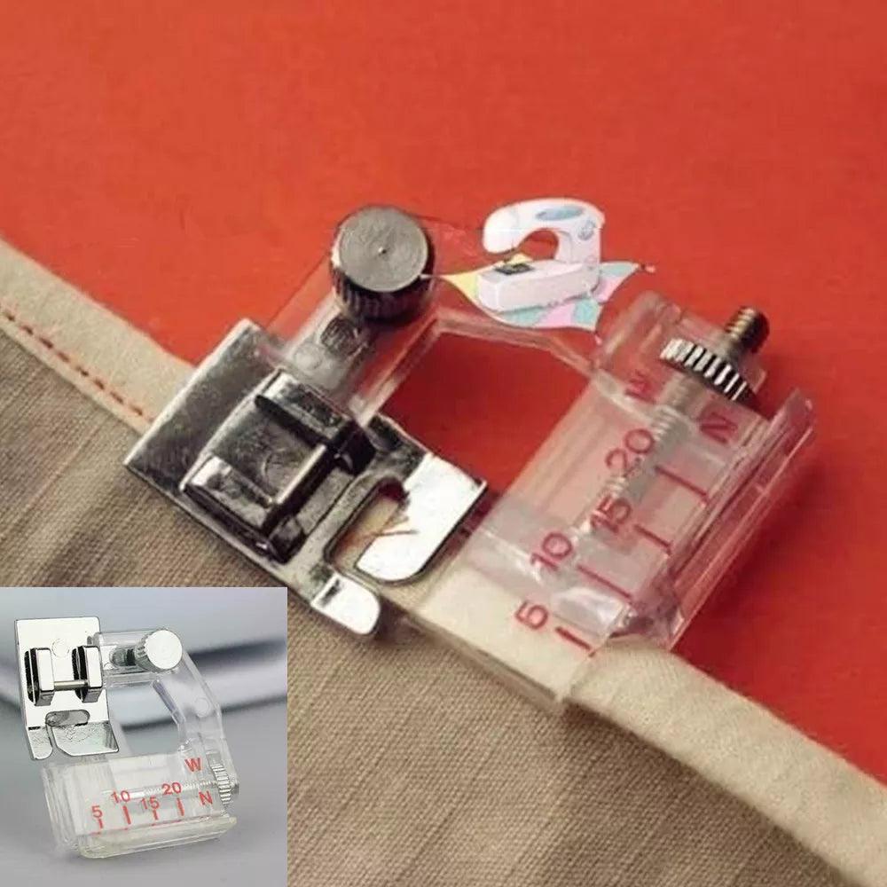 Adjustable Bias Tape Binding Foot for Brother and Low Shank Sewing Machines - Snap On Presser Foot 6290  ourlum.com Default Title  