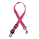 Pet Car Safety Belt with Adjustable Harness for Cats and Dogs - Stylish and Reliable Vehicle Restraint System  ourlum.com rost red  