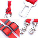 Dual Dog Car Seat Belt with Adjustable Double Head Leash for Enhanced Pet Safety  ourlum.com   