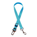 Secure Travel Dog Car Seat Belt - Adjustable Leash Safety Harness for Pets on the Go  ourlum.com Sky blue 33-60cm Width 2.5cm 